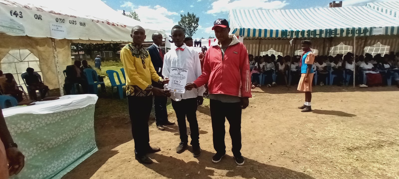 Image of a tree planting activity